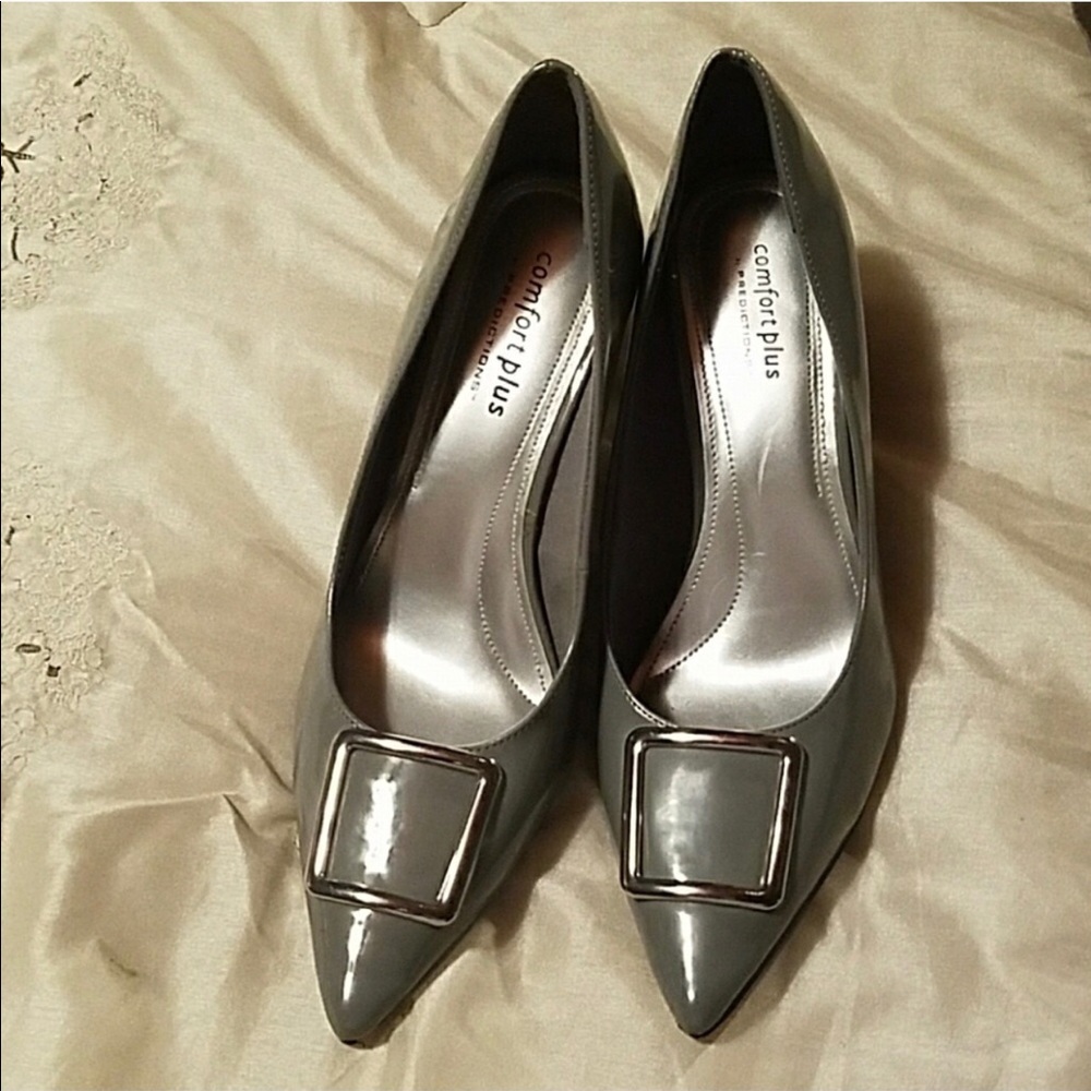 Grey kitten Heels